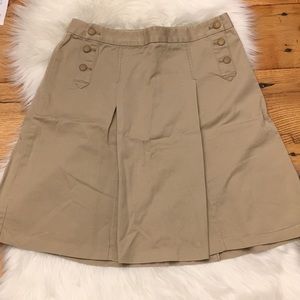 EUC J. Crew Chino Skirt, Size 4